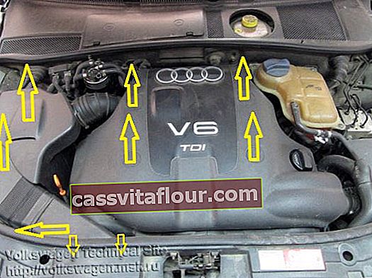 Заміна ременів приводу ГРМ і ТНВД на Audi A6 2.5 TDI V6
