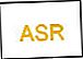 ikona ASR je zapnutá