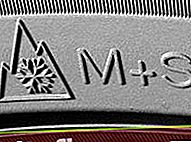 маркировка на гумата M + S