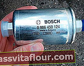 Kraftstofffilter BOSCH 0986450124