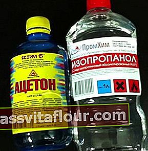 Aceton in izopropil