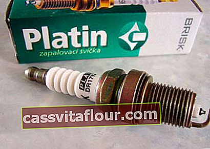 Platinové zapalovací svíčky PLATIN DR17Y-PP