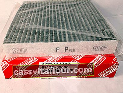 Originalni ugljični filtar za pelud 87139-50060