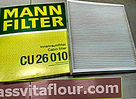 Hyttfilter Mann-Filter CU 26010